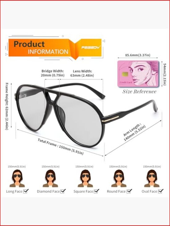 Retro Oversized Sunglasses Classic 70s Vintage Shades Square Plastic Frame UV main image 6